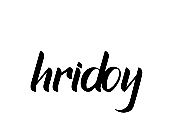 Hridoy signature