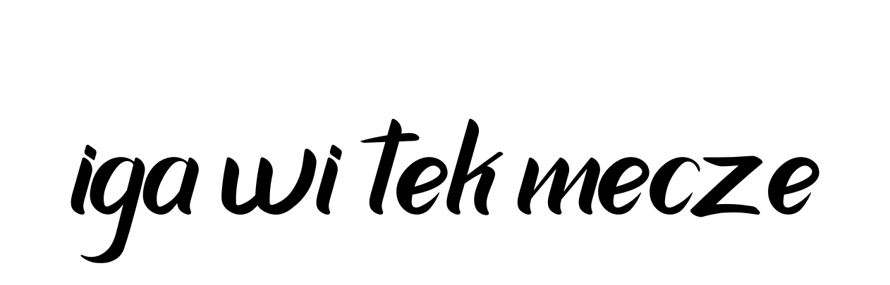 Iga-wi-tek-mecze signature