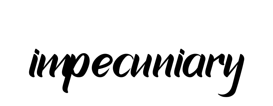 Impecuniary signature