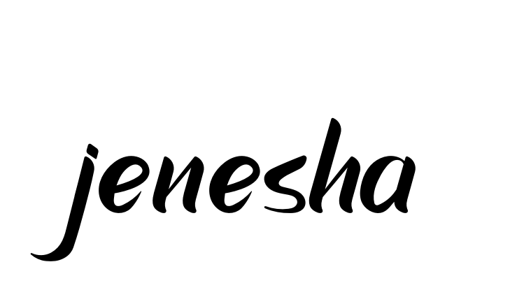 Jenesha signature