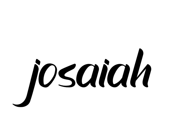 Josaiah signature