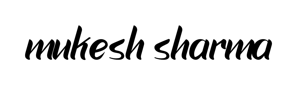 Mukesh-sharma- signature