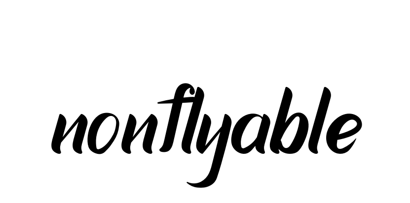 Nonflyable signature