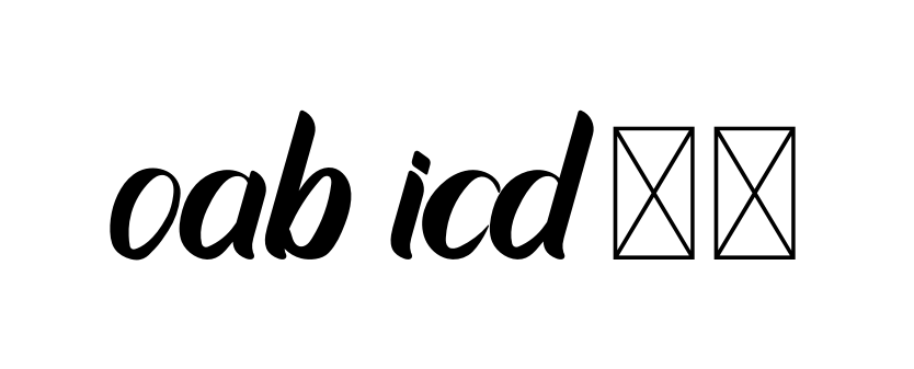 Oab-icd-10 signature
