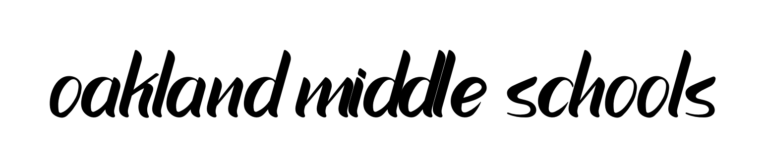 Oakland-middle-schools signature