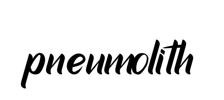 Pneumolith signature