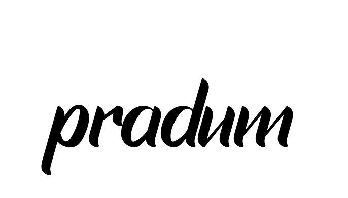 Pradum signature