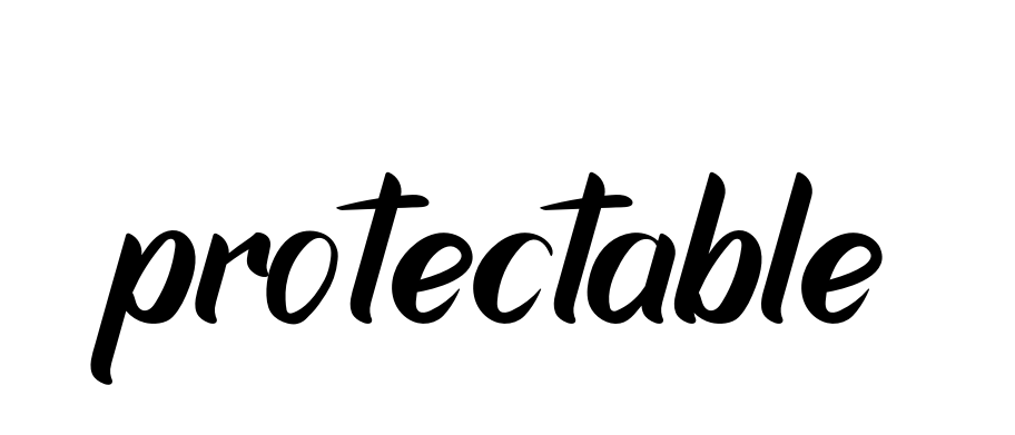 Protectable signature