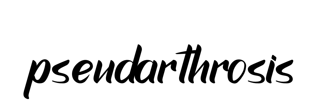 Pseudarthrosis signature