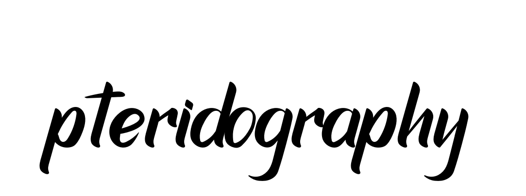 Pteridography signature