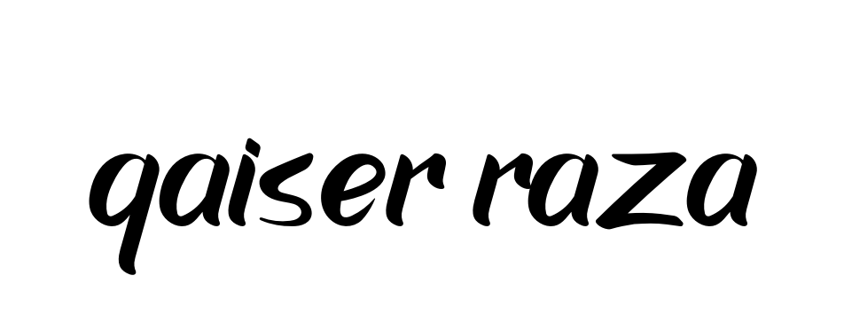 Qaiser-raza signature