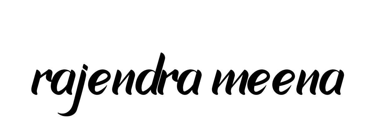 Rajendra-meena signature