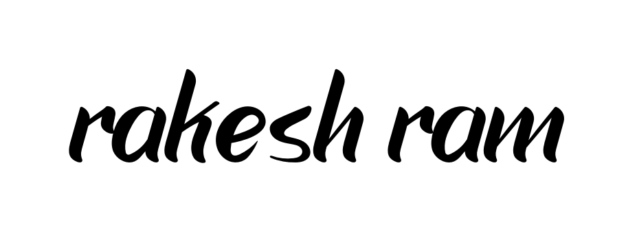 Rakesh-ram signature
