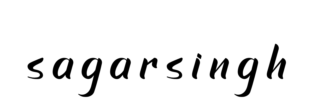 S-a-g-a-r-s-i-n-g-h signature