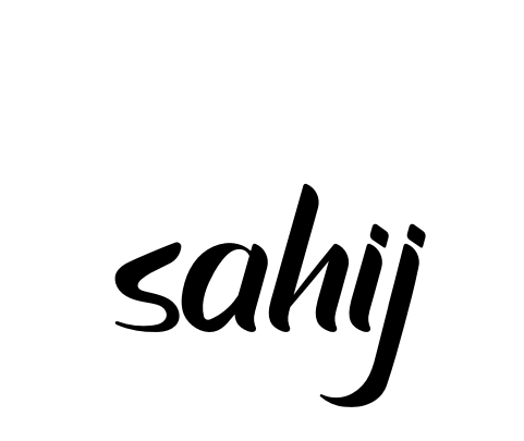Sahij signature