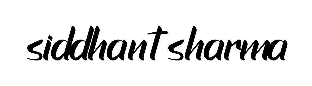 Siddhant-sharma signature
