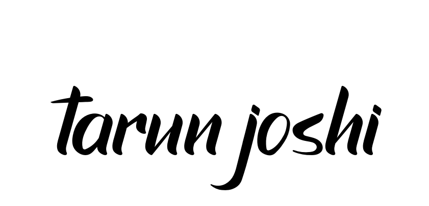 Tarun-joshi signature