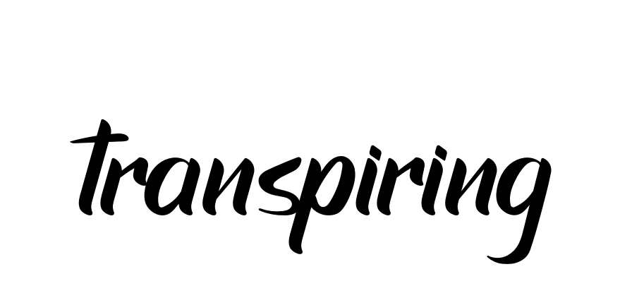 Transpiring signature