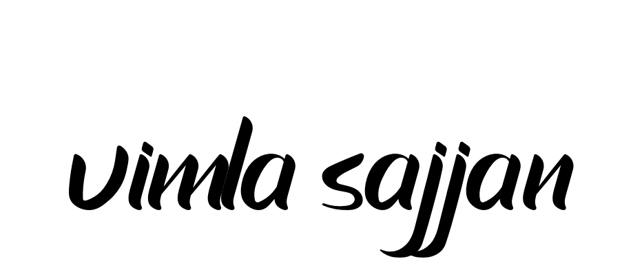 Vimla-sajjan signature