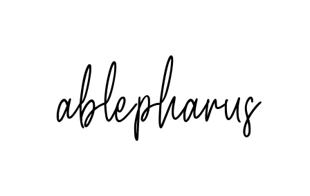 Ablepharus signature