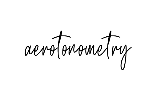 Aerotonometry signature