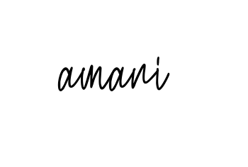 Amani- signature