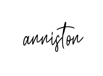 Anniston signature