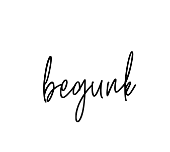 Begunk signature