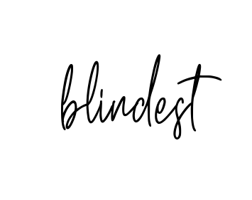 Blindest signature