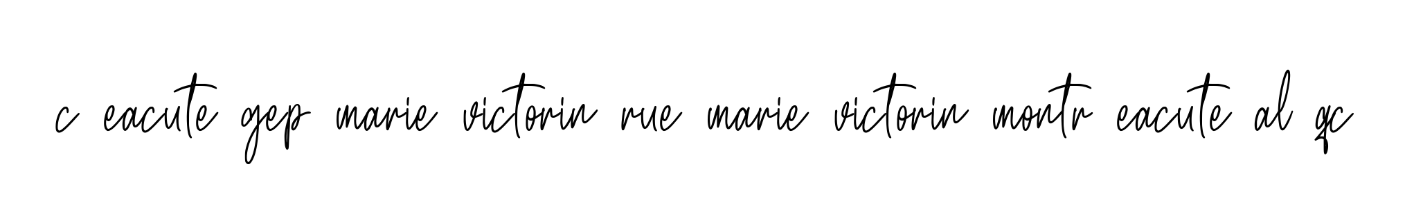 C-eacute-gep-marie-victorin-rue-marie-victorin-montr-eacute-al-qc signature