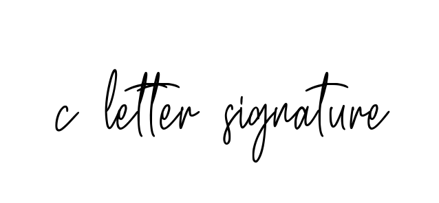 C-letter-signature signature