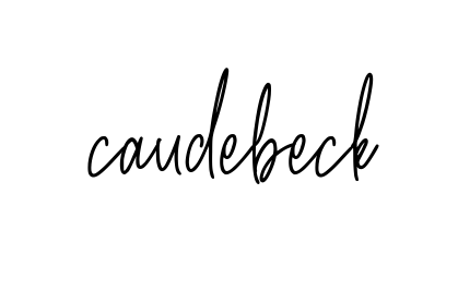 Caudebeck signature
