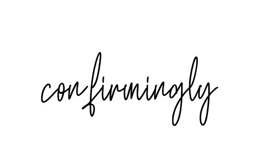 Confirmingly signature