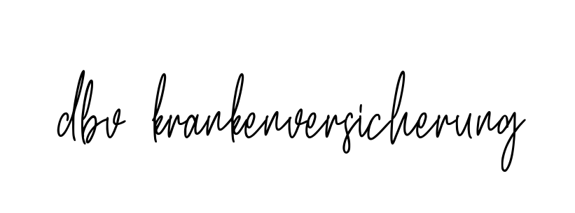Dbv-krankenversicherung signature