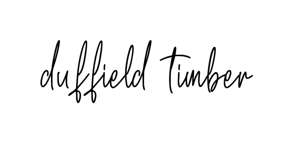 Duffield-timber signature