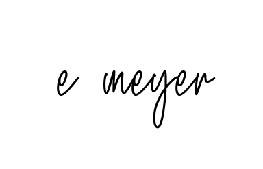 E-meyer signature