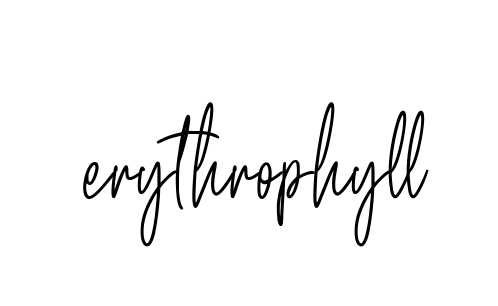 Erythrophyll signature