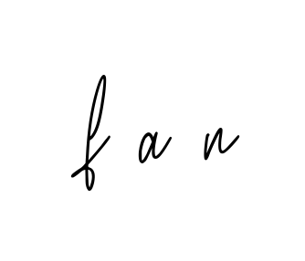 F-a-n signature