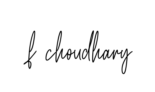 F-choudhary signature