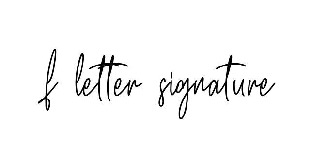 F-letter-signature signature