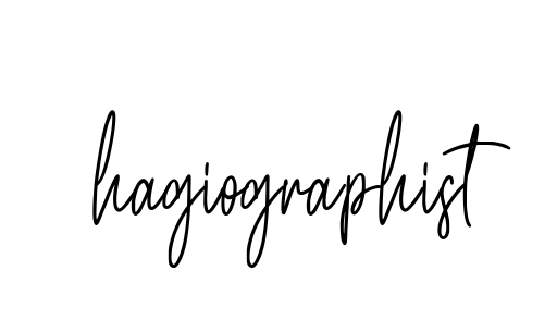 Hagiographist signature