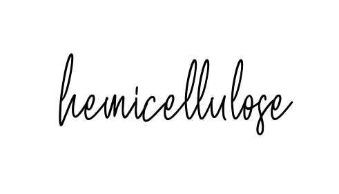 Hemicellulose signature