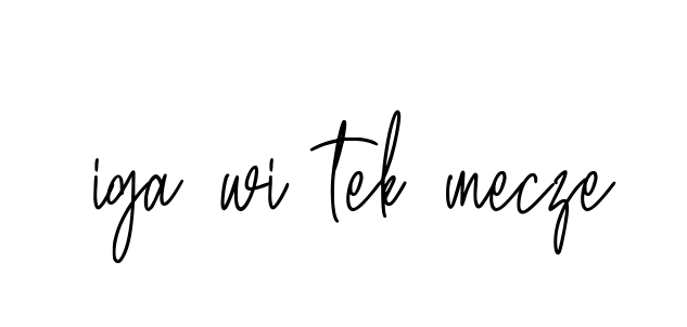 Iga-wi-tek-mecze signature