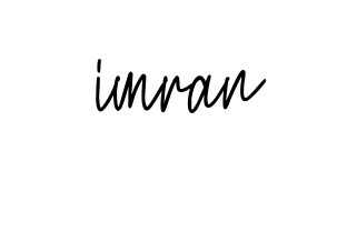 Imran signature