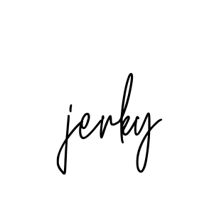 Jerky signature