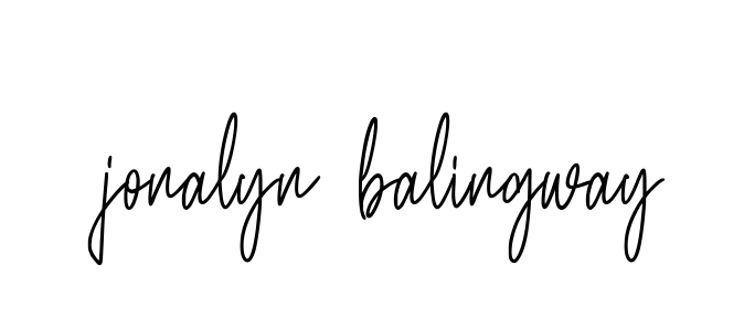 Jonalyn-balingway signature