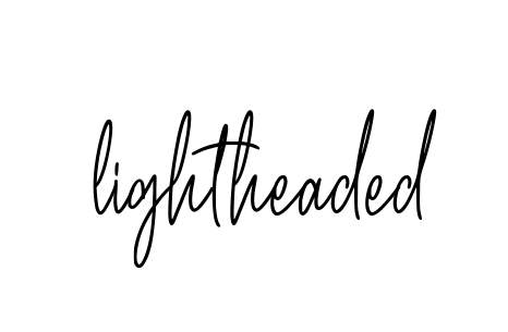 Lightheaded signature