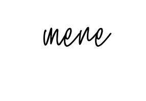 Mene signature