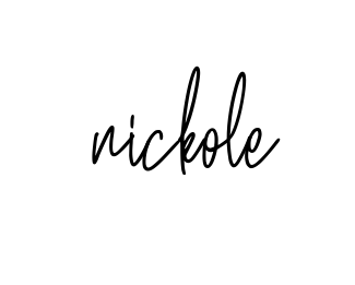 Nickole signature
