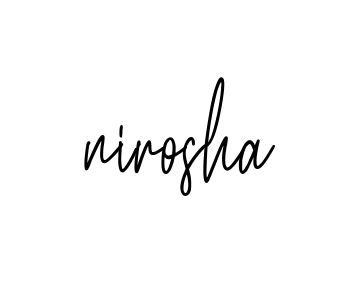 Nirosha signature